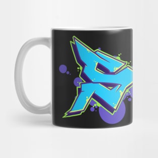 Letter S - Graffiti Street Art Style Mug